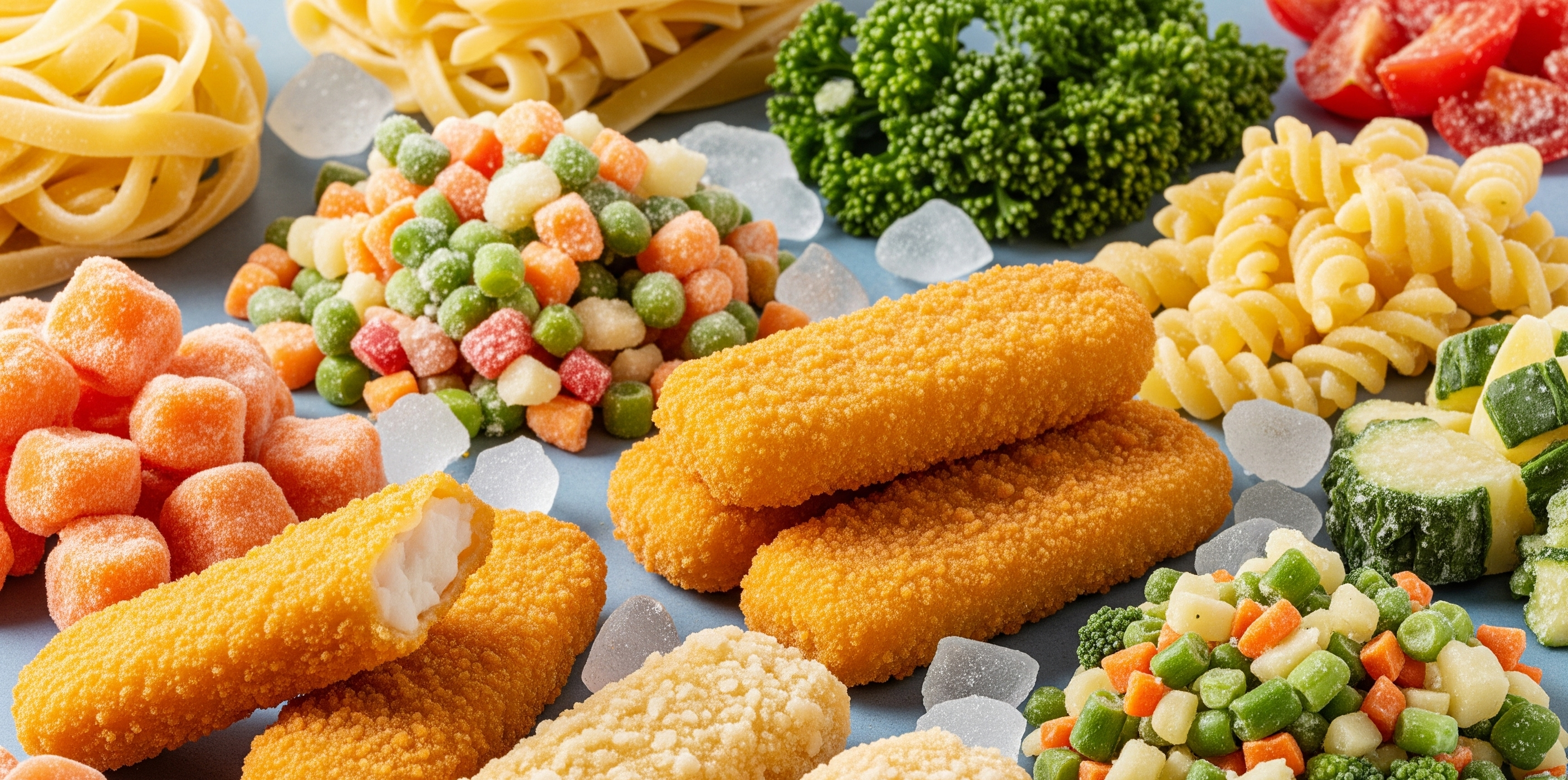 Frozen semi-finished products