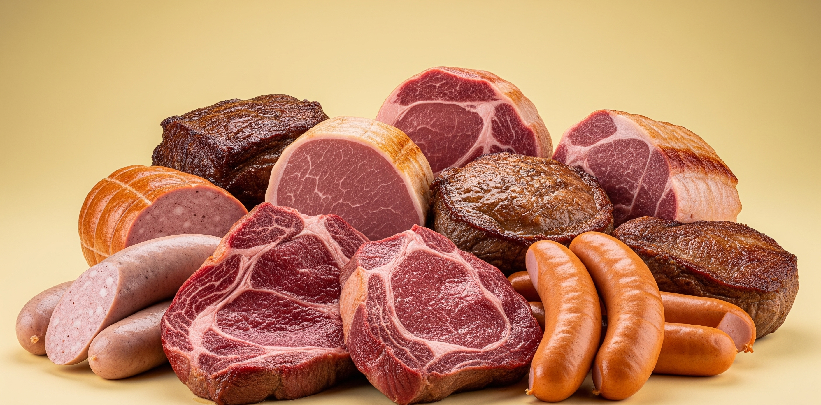 Meat and sausages