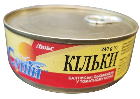 Kilka Baltic in tomato sauce 240g