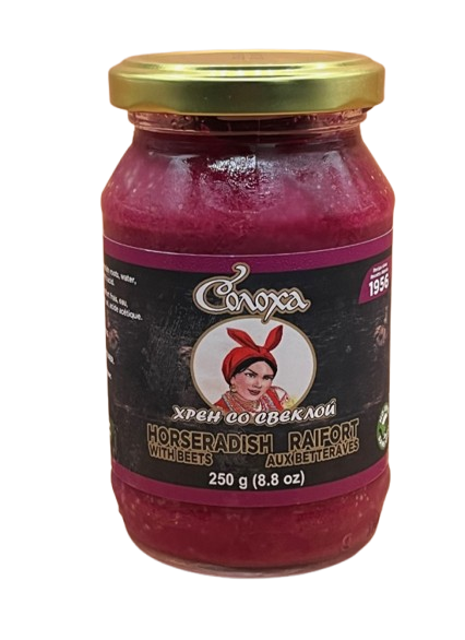 Horseradish with beets "Hren" 250g