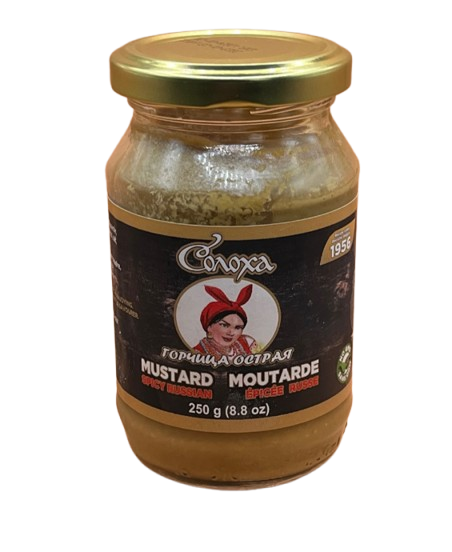 Mustard spicy "Gorchitsa" 250g
