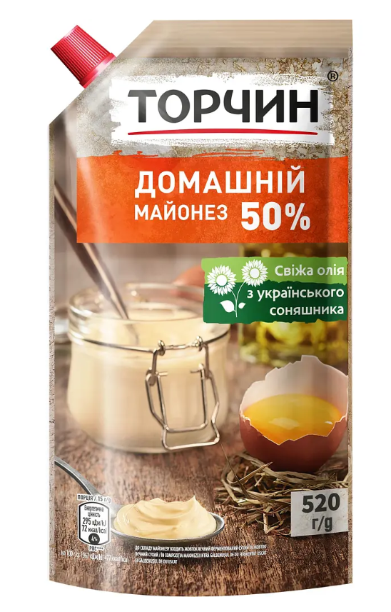 Domashniy Mayonnaise Torchin 520g
