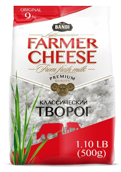 Cottage Cheese 9% 500g
