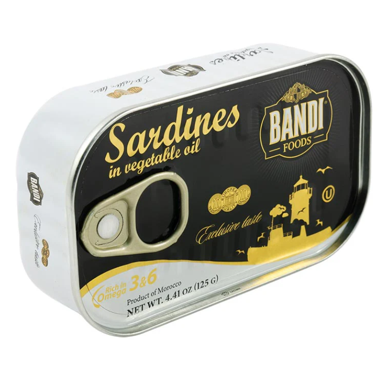 Sardines in Vegetable Oil 125g