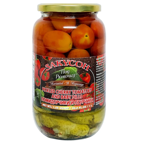 Tomatoes Cherry & Baby Dills Mix 2L