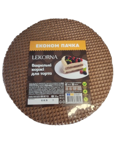 Waffle Layers for Cake Cocoa 140g