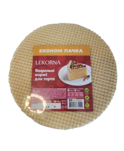 Waffle Layers for Cake White 140g
