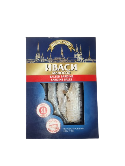 IVASI lightly salted "Riga Gold" 200g